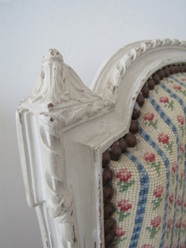 Paire de fauteuils Louis XVI