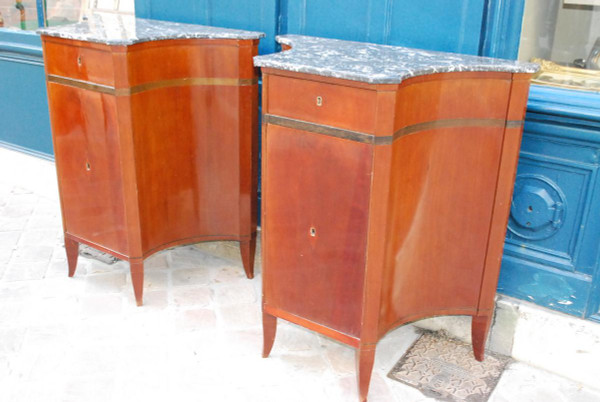 Paire De Buffets En Acajou XIXe siècle