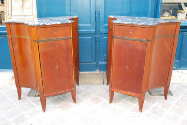 Paire De Buffets En Acajou XIXe siècle
