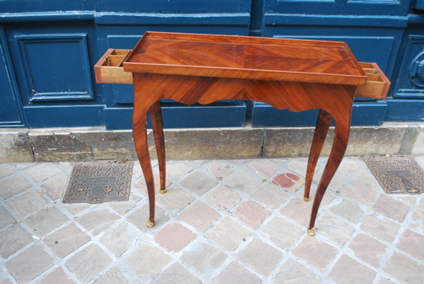 Rare Table D Epoque Louis XV Estampillée De Dubois , XVIII