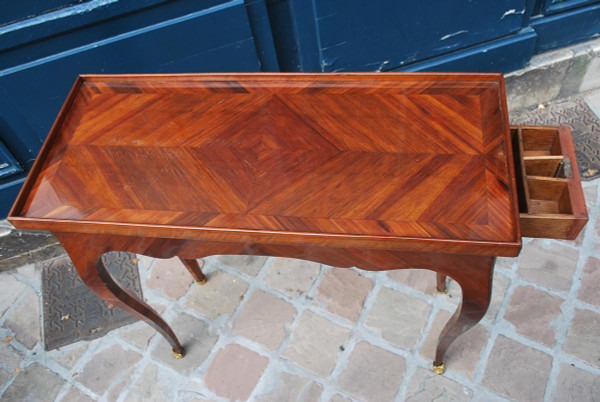 Rare Table D Epoque Louis XV Estampillée De Dubois , XVIII