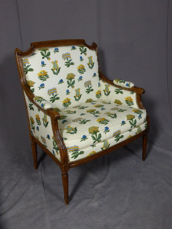 Coppia di Poltrone Marchesa Fine XIX Secolo
