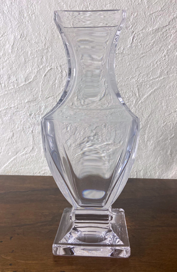 Balustervase aus Sévres-Kristall