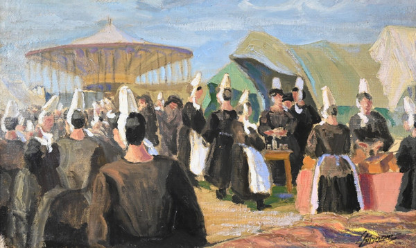“Le Pardon de la Joie Saint Guénolé”, School of the 20th century – 2nd part 20th