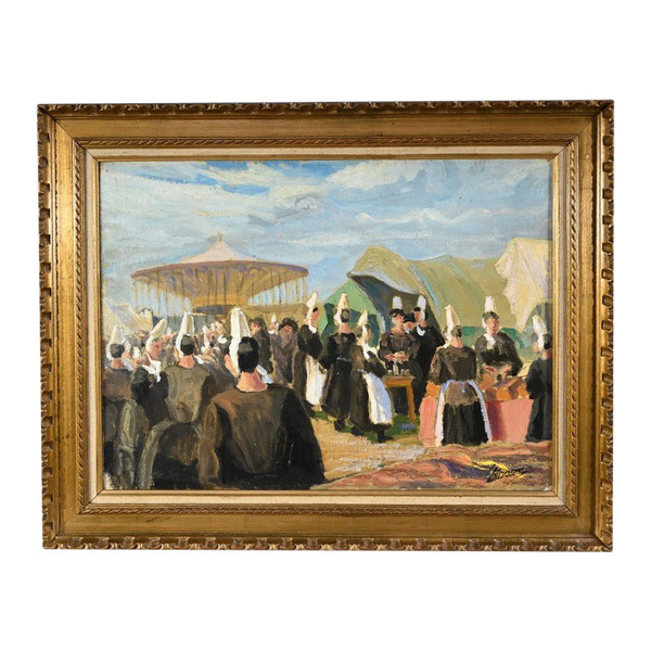 “Le Pardon de la Joie Saint Guénolé”, School of the 20th century – 2nd part 20th