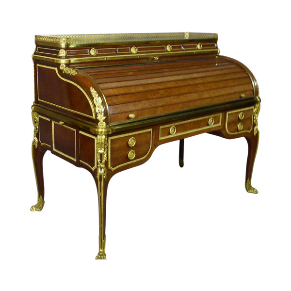 Scrivania a cilindro XIX secolo secondo Jean-Henri Riesener
