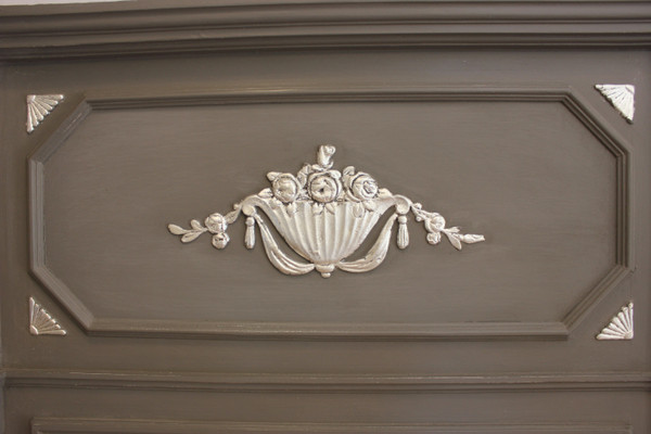 Grande Specchio Trumeau Art Déco 100 X 173 Cm