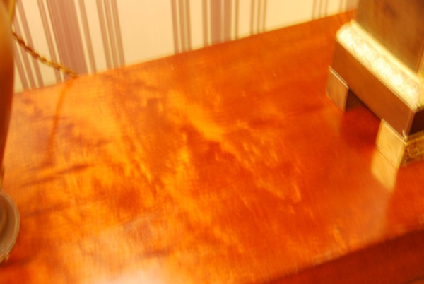 Commode scriban En Acajou Travail Nantais époque Louis XVI