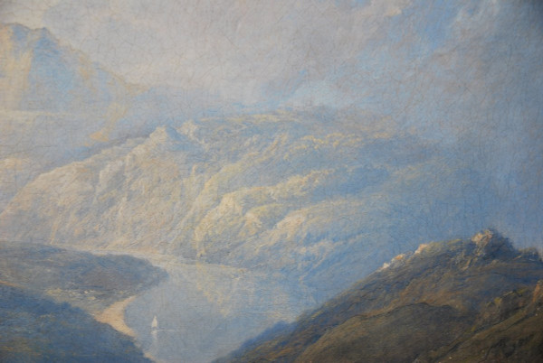 Important Mountain Landscape By François Diday