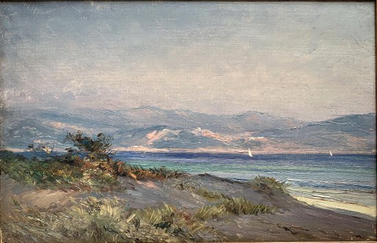 Emile WEGELIN (1875-1962) - Segelboote auf dem Genfersee - Öl auf Leinwand