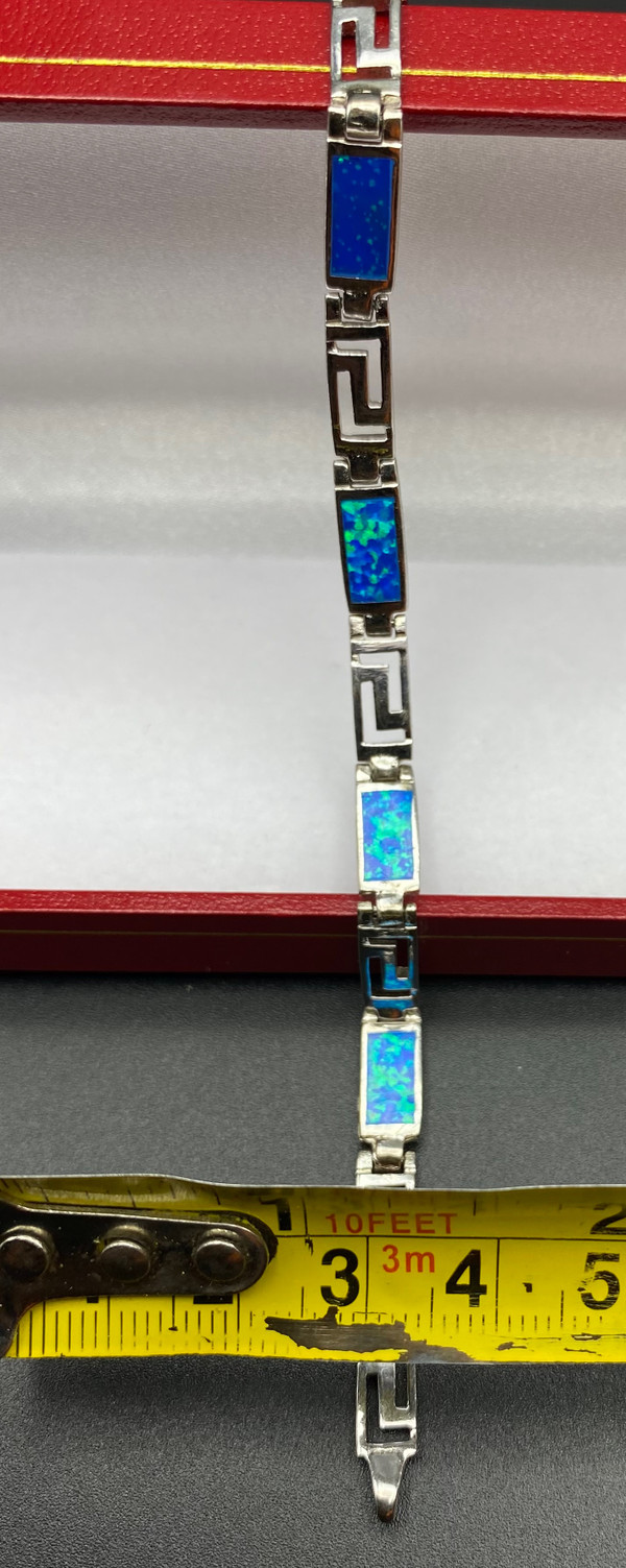 BRACCIALE IN ARGENTO E SMALTO
