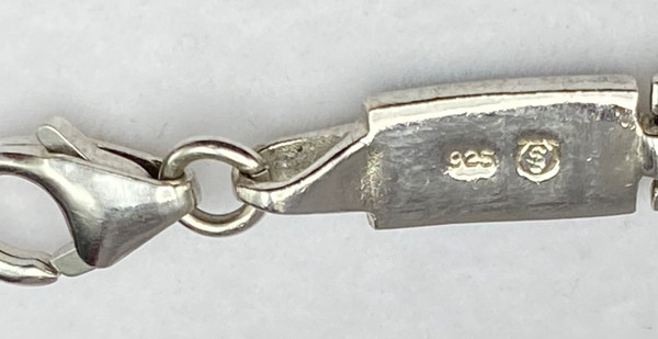 BRACCIALE IN ARGENTO E SMALTO