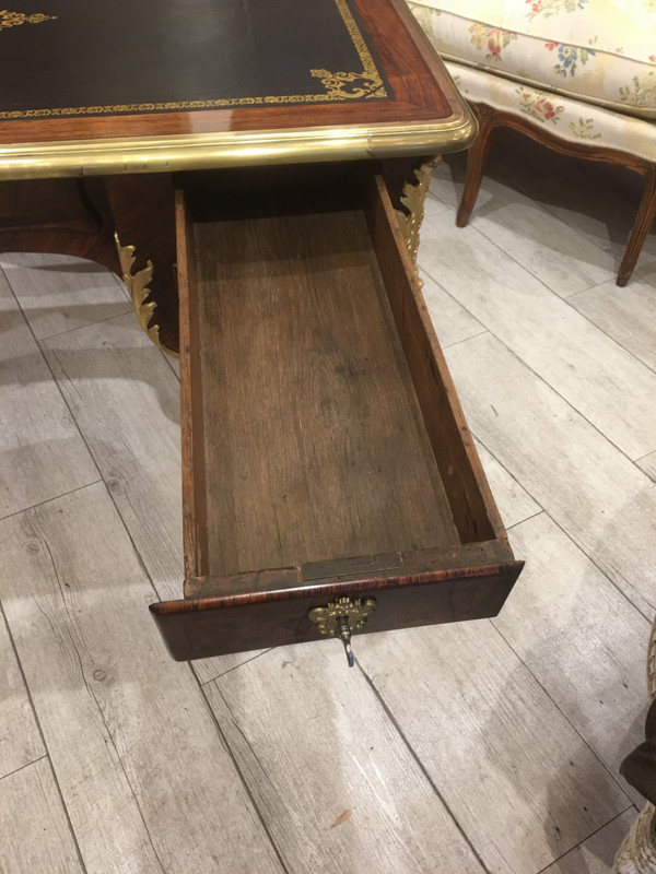 Scrivania piatta d'epoca Regency
