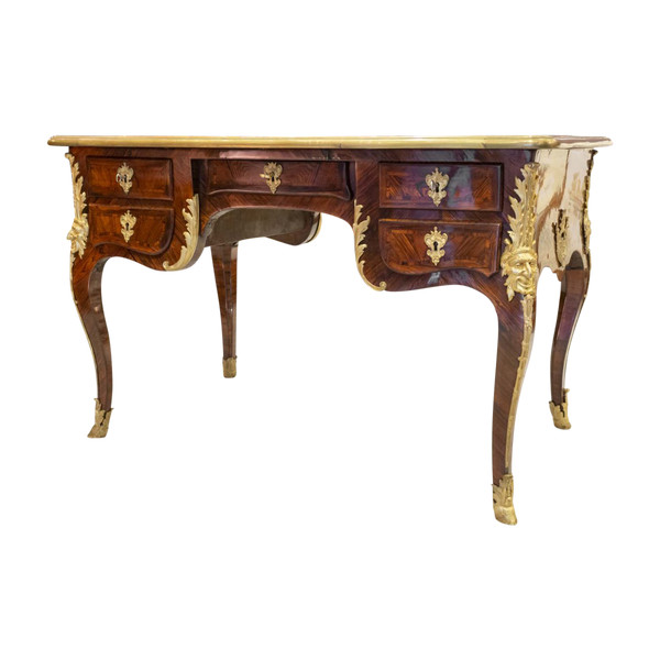 Scrivania piatta d'epoca Regency
