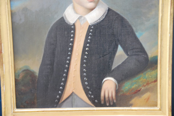 Portrait d'Un Jeune Garçon XIXe siècle