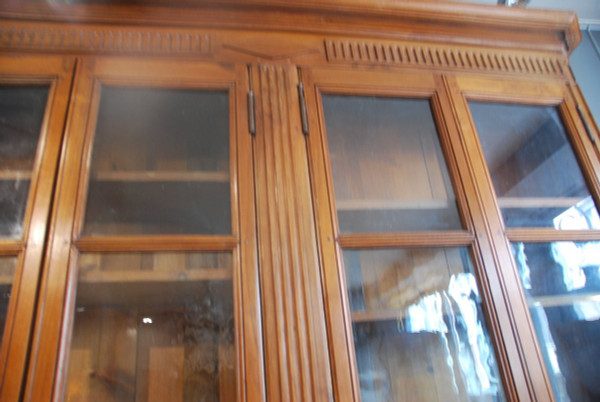Bella libreria in noce di epoca Luigi XVI Fine XVIII secolo