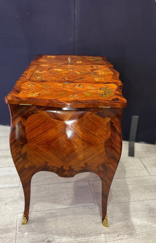 Coiffeuse D’époque Louis XV Estampillée D.genty