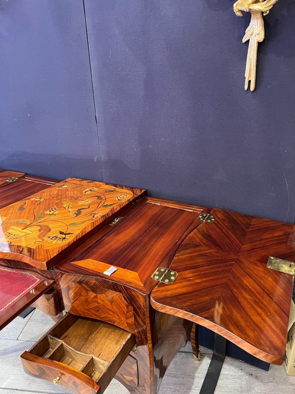 Coiffeuse D’époque Louis XV Estampillée D.genty