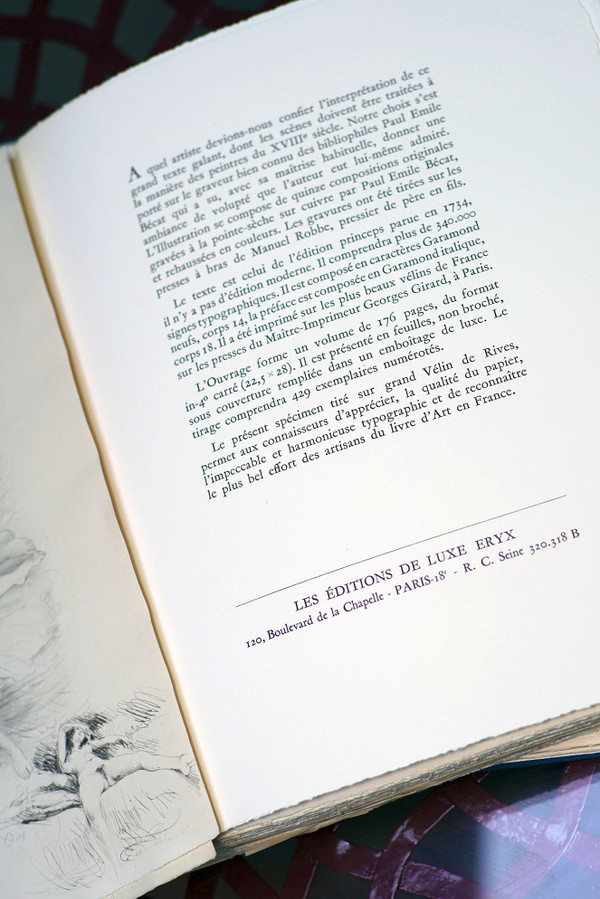 Curiosa : CRÉBILLON FILS, "TANZAÏ et NÉADARNÉ", illustrazione di Paul Émile BÉCAT