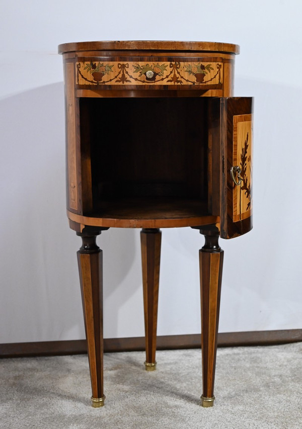 Petite Table Tambour, style Louis XVI – Fin XIXe