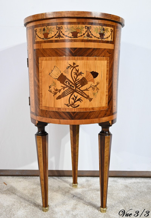 Petite Table Tambour, style Louis XVI – Fin XIXe