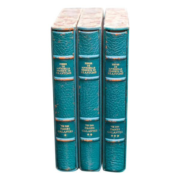 Curiosa : BRANTOME "VIE DES DAMES GALANTES" 3 volumes