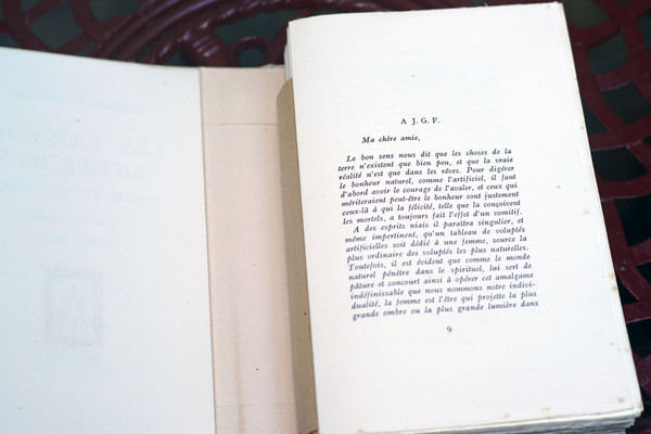 BAUDELAIRE, "PARADIS ARTIFICIELS" & "SPLEEN DE PARIS" - "LA FANFARLO", 2 sets.