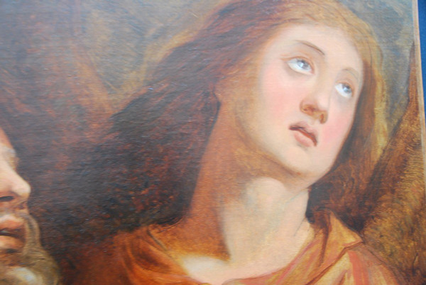 Öl Auf Leinwand XVII ,Italien , Bischof