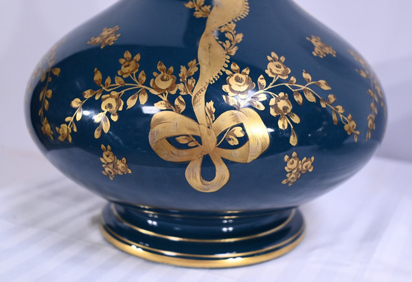 Pair of Gien Ceramic Vases - Late 19th century