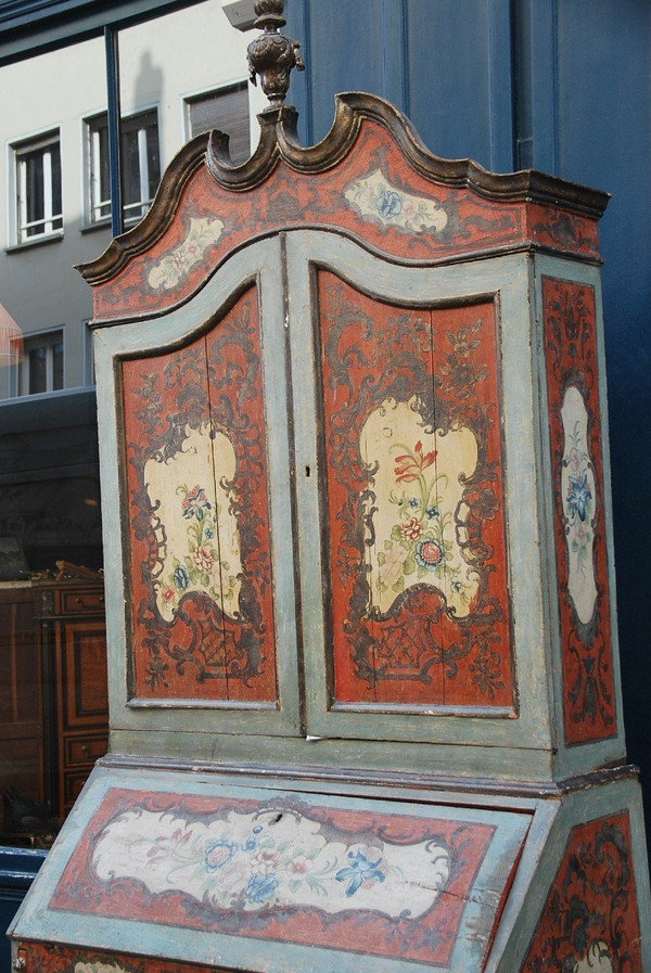 Raro Sciban In Arte Povera E Dipinto, Opera Del XVIII Secolo Venezia