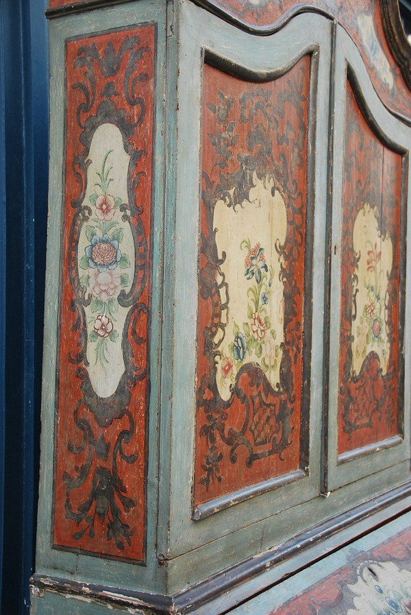 Raro Sciban In Arte Povera E Dipinto, Opera Del XVIII Secolo Venezia