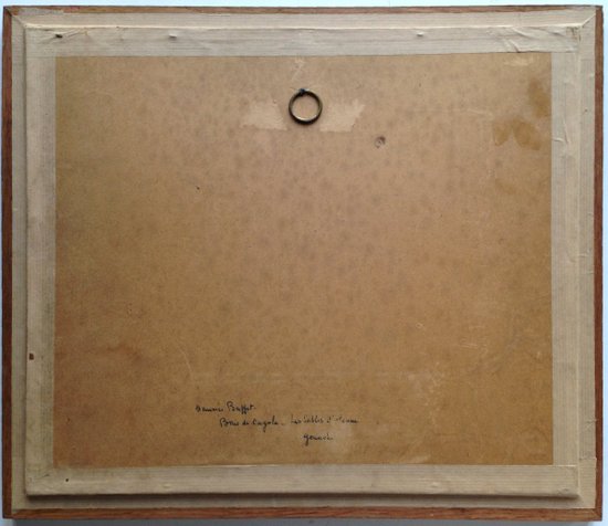 Maurice Buffet (1909-2000) - Sables d'Olonne - Guazzo autografato