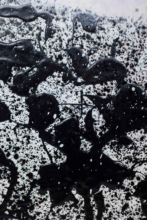 Dan Hôo, Acrylic on canvas “Dans la lumière de l’ombre”, 2022