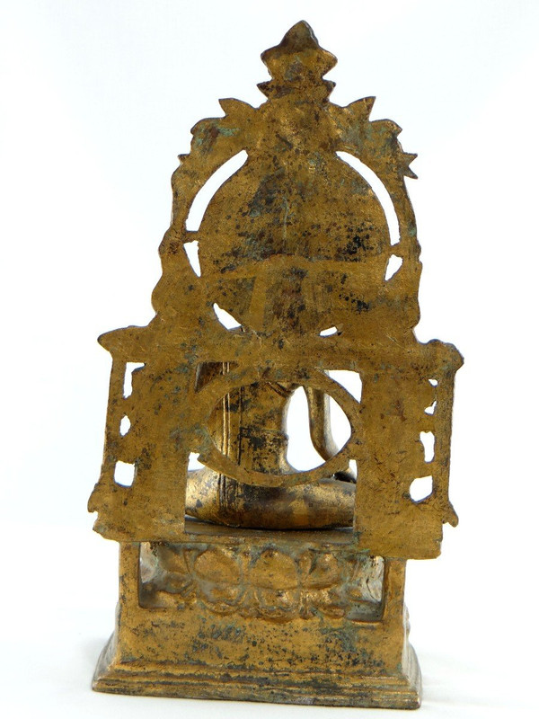 Burma, Beginning Of The 20th Century, Votive Altar Of Buddha In Bronze.