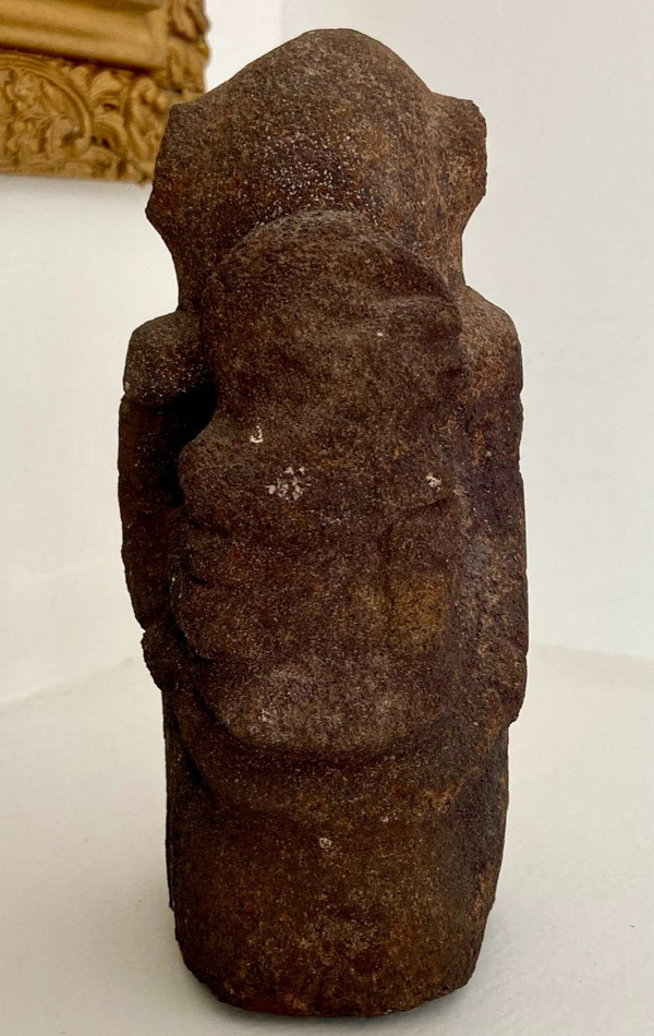 Mali, Popolo Dogon, Maternità Scultura in pietra.