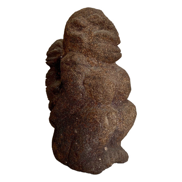 Mali, Popolo Dogon, Maternità Scultura in pietra.
