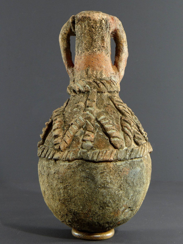 Nigéria, Peuple Cham-Mwana, XIXème Siècle, Récipient Anthropomorphe Kwandalha.