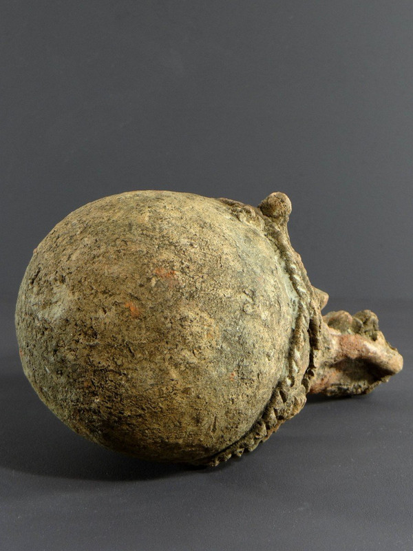Nigéria, Peuple Cham-Mwana, XIXème Siècle, Récipient Anthropomorphe Kwandalha.