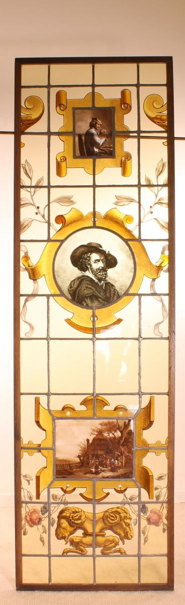 Vitraux De Peintre De La Renaissance Flamande