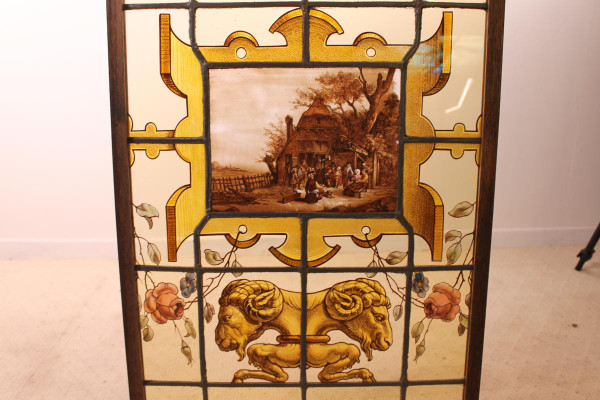 Vitraux De Peintre De La Renaissance Flamande