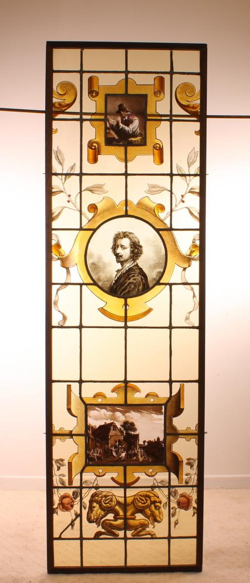 Vitraux De Peintre De La Renaissance Flamande