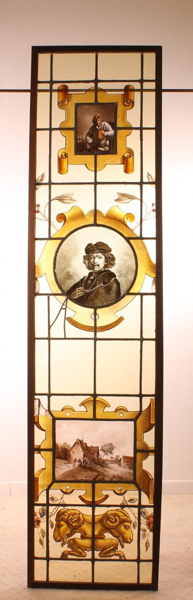 Vitraux De Peintre De La Renaissance Flamande