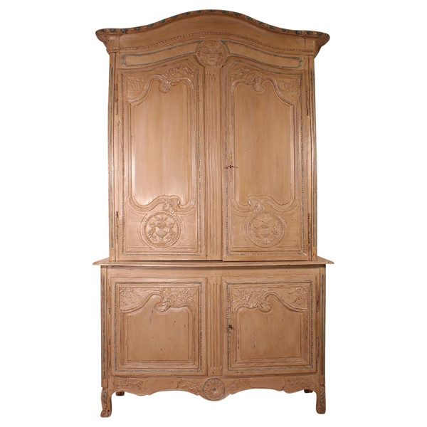 Buffet Normand Deux Corps Fin 18° Siècle