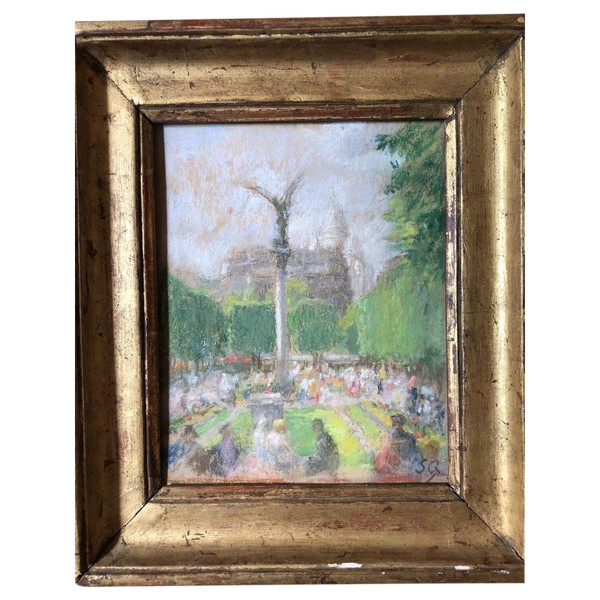 Suzanne Quost (xix-xx) – Pastellquadrat Trudaine