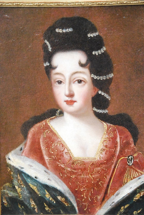 Porträt nach Gobert von Prinzessin De Conti, Louise De Bourbon