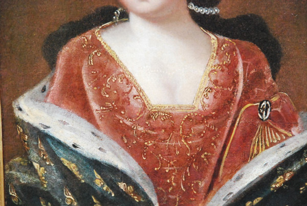 Porträt nach Gobert von Prinzessin De Conti, Louise De Bourbon