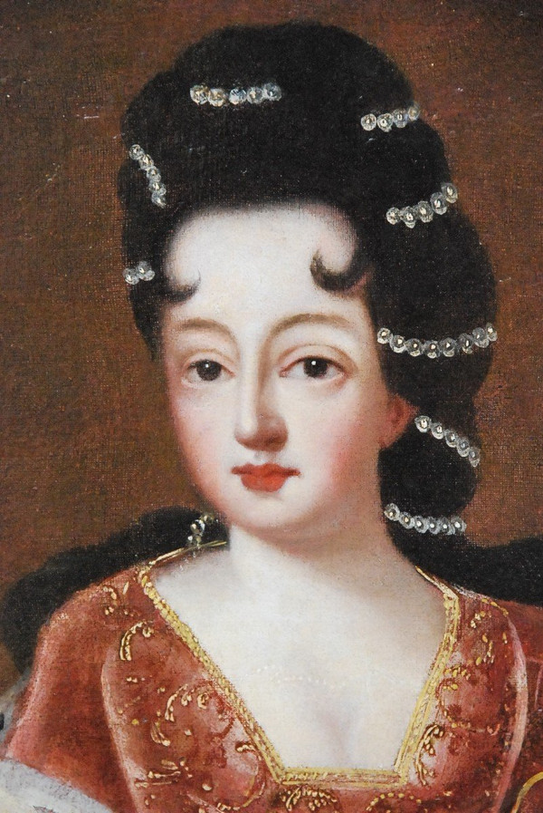 Porträt nach Gobert von Prinzessin De Conti, Louise De Bourbon