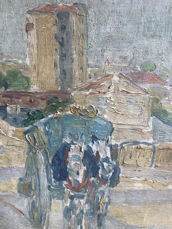 Pariser Schule Robert Vallin, 20. Jahrhundert – La Charette, 1914