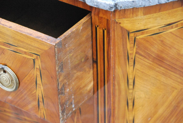Commode Demi Lune époque Louis XVI