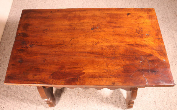 Table Espagnole 17° Siècle En Noyer